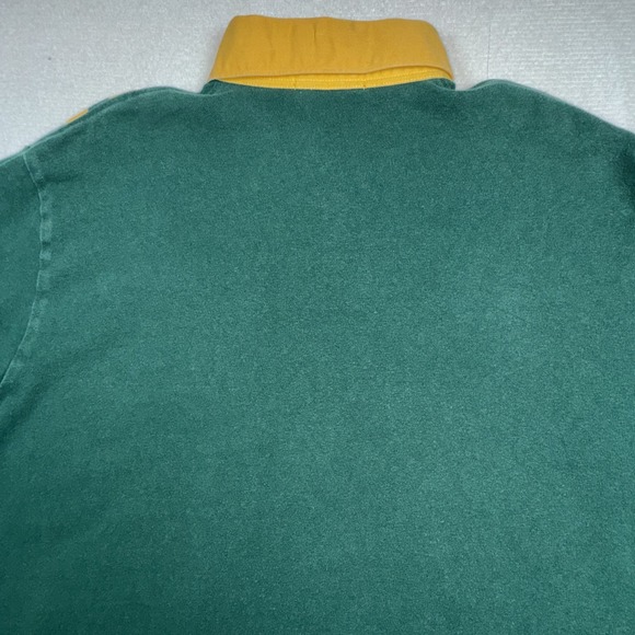 Vintage Polo Ralph Lauren Rugby Pullover Mens XL Crest Collar Long Sleeve Logo - Picture 9 of 9